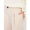 Dámske nohavice Fujis béžové (Farba bledá béžová, Veľkosť univerzálna)