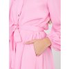 Dámske košeľové šaty Cula ružové (Farba ružová, Veľkosť S/M)