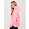 Dámska mikina Fluo ružová (Farba neónová ružová, Veľkosť univerzálna)