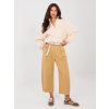 Dámske rifľové nohavice Tiuz karamelové (Farba ťaviahnedá, Veľkosť univerzálna)