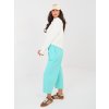 Dámske rifľové nohavice Tiuz tyrkysové (Farba tyrkysová, Veľkosť univerzálna)