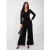 Dámske elegantný nohavice Elison čierne (Farba čierna, Veľkosť univerzálna)