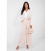 Dámske elegantný nohavice Elison béžové (Farba bledá béžová, Veľkosť univerzálna)