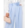 Dámske elegantné nohavice Elison modré (Farba bledá modrá, Veľkosť univerzálna)