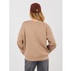 Dámska mikina What béžová (Farba tmavá béžová, Veľkosť univerzálna)