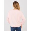 Dámska mikina What ružová (Farba bledá ružová, Veľkosť univerzálna)