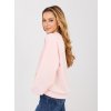 Dámska mikina What ružová (Farba bledá ružová, Veľkosť univerzálna)