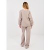 Dámska tepláková súprava Cumi hnedá (Farba tmavá béžová, Veľkosť univerzálna)