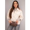 dámska jarná prešívaná bunda Daisy béžová-štýlová prechodná bunda