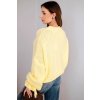 pol pl Sweter damski z dodatkiem moheru z grubym splotem i ozdobnymi rekawami zolty 37167 2 11zon