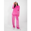 Dámska velúrová tepláková súprava Donia ružová - štýlová a moderná