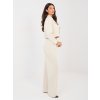 Dámsky nohavicový komplet Elen svetlobéžový (Farba bledá béžová, Veľkosť univerzálna)
