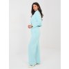 Dámsky nohavicový komplet Elen tyrkysový (Farba bledá tyrkysová, Veľkosť univerzálna)