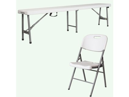 Chaise avec une table