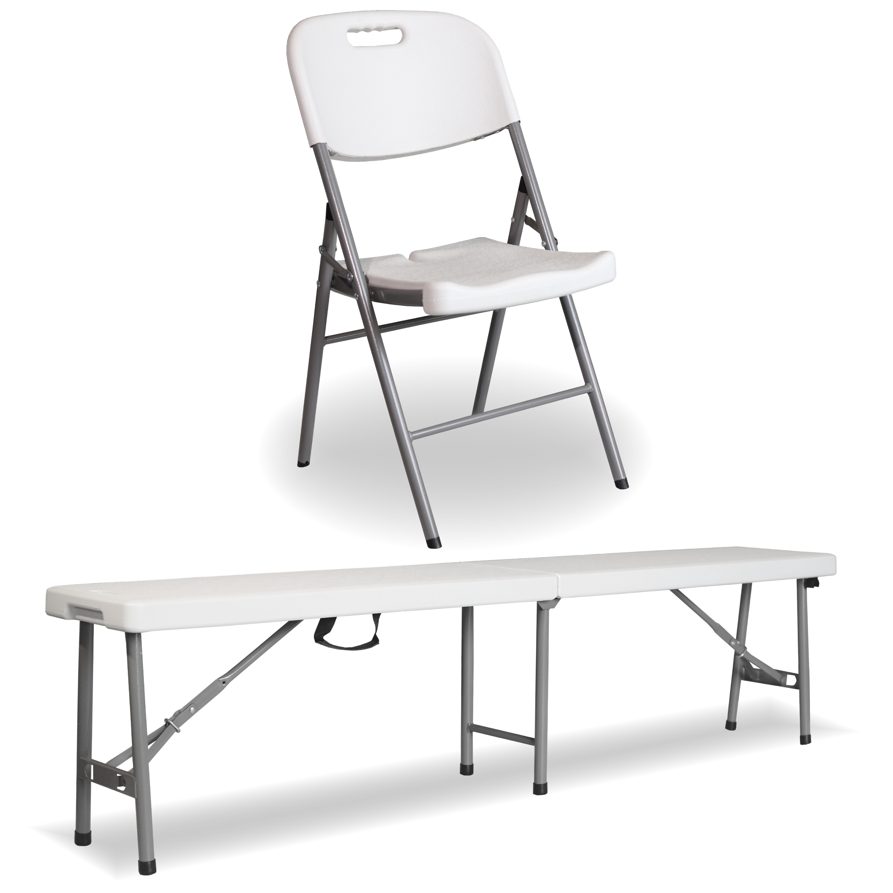 Bancs / chaises pliantes