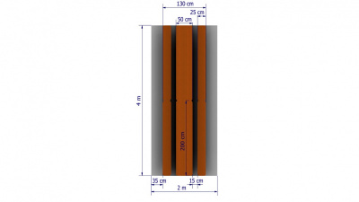  Párty stan 2x4 m  