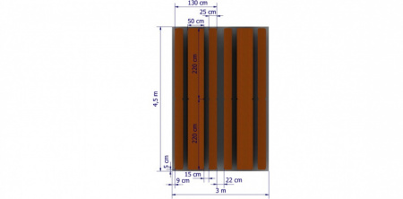  Párty stan 3x4,5 m