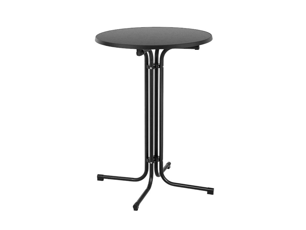 elegantní koktejlový bistro stůl černý