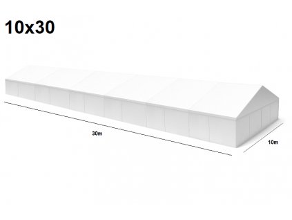 Velkokapacitní párty stan 10x30 m