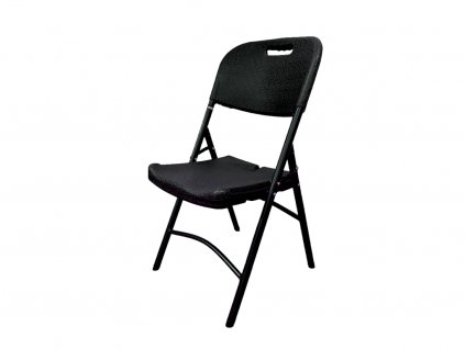 Černá skládací židle tentino Photoroom