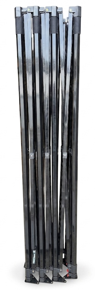 Konstrukce nůžkového párty stanu STEEL HEXAGON 4x6 m / 8 noh