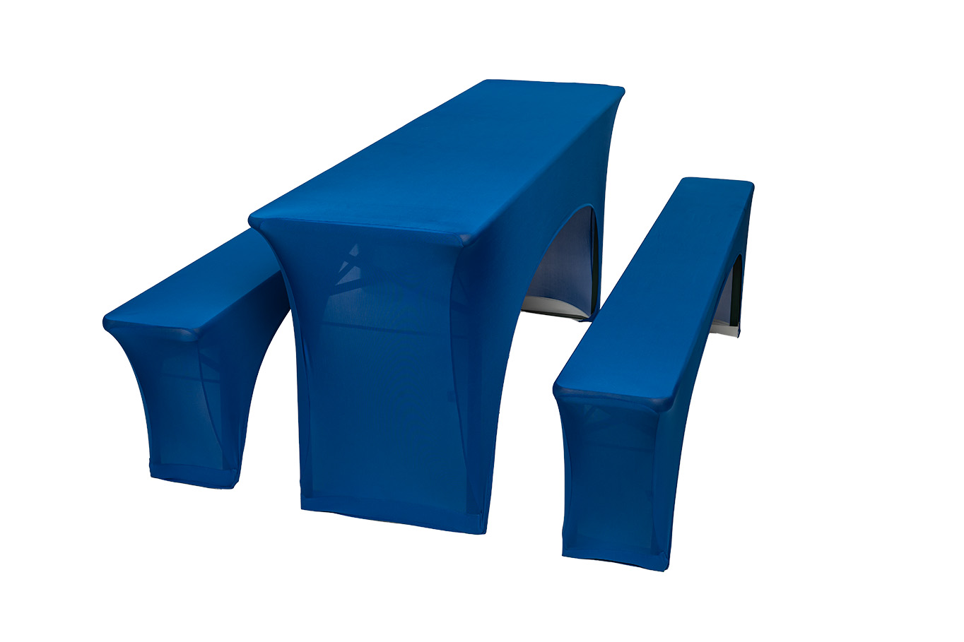 TENTino Elastický potah STANDARD na pivní set 200x50 - 200x70 cm Barva ubrusu: MODRÁ / ROYAL BLUE