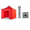 TENTino nůžkový párty stan 3x3 BIG HEXAGON červený