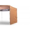 Světle hnědá boční stěna plachta k párty stanu