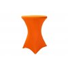 TENTino elastický ubrus potah na bistro stůl oranžový