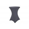 TENTino elastický ubrus potah na bistro stůl antracit