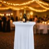 plesový sukňový ubrus na vysoký standup stolek