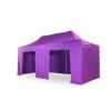 Kompletní sada opláštění na 4x8m fialová