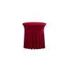 Elastický ubrus SKIRTING na kavárenský nízký stůl 80 cm VÍCE BAREV