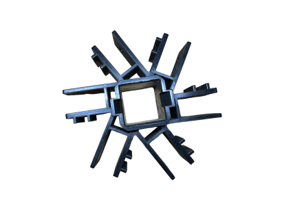 stropní spoj na 3x3x3