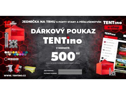 DARKOVÝ POUKAZ TENTINO 500