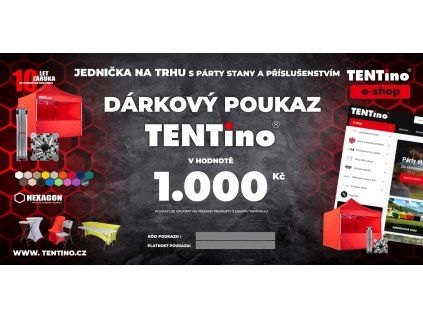 DARKOVÝ POUKAZ TENTINO 1 000