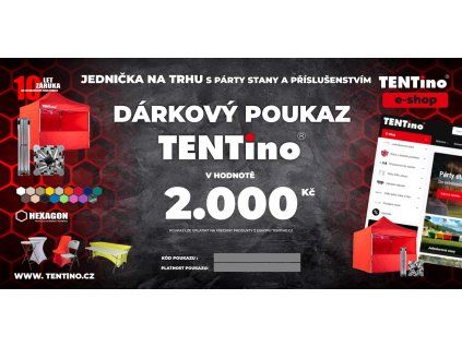 DARKOVÝ POUKAZ TENTINO 2 000
