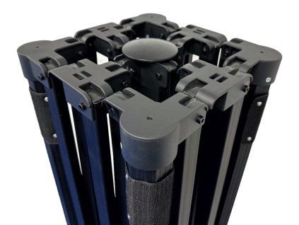 černá konstrukce nohy stanu 3x3