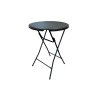Skládací bistro stolek černý TENTino Photoroom
