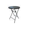 Skládací bistro stolek černý TENTino Photoroom
