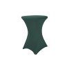 TENTino elastický ubrus potah na bistro stůl tmavě zelená