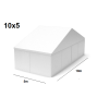 Velkokapacitní párty stan 10x5 m