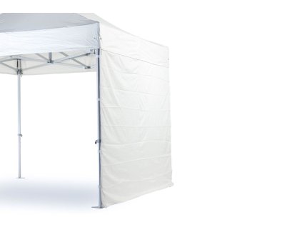 Fehér oldalfalú ponyva partisátorhoz