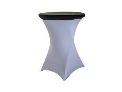 Rugalmas sapka bisztróasztalhoz, fekete