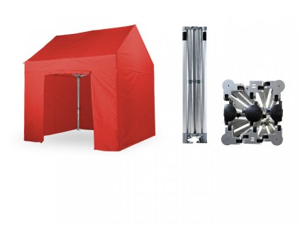 Ollós partisátor 3x3 m TENTino GABLED EXTREME (Burkolat színe 10A - HNĚDÁ)