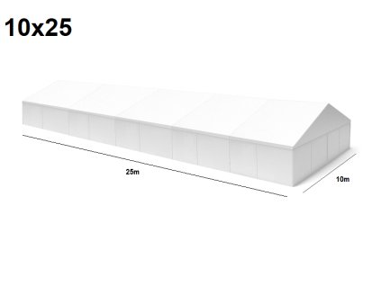 Nagy kapacitású partisátor 10x25 m (PPS ÁLLAPOT BAZAROVÝ)