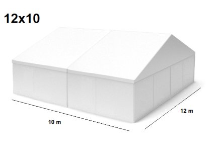 Nagy kapacitású partisátor 12x10 m (PPS ÁLLAPOT BAZAROVÝ)