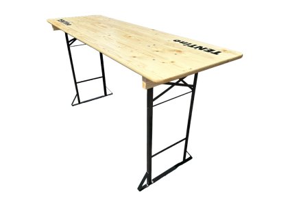 Összecsukható fa bárasztal