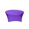 Stretch huzat kerek asztalhoz 150 cm lila