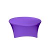 rugalmas terítő kerek asztalhoz lila